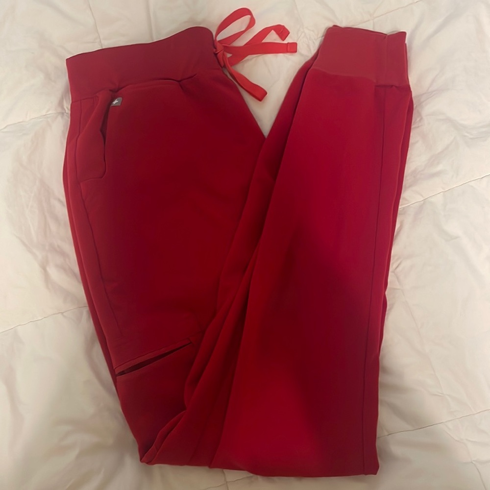 Medium tall high waisted Zamora jogger scrubs